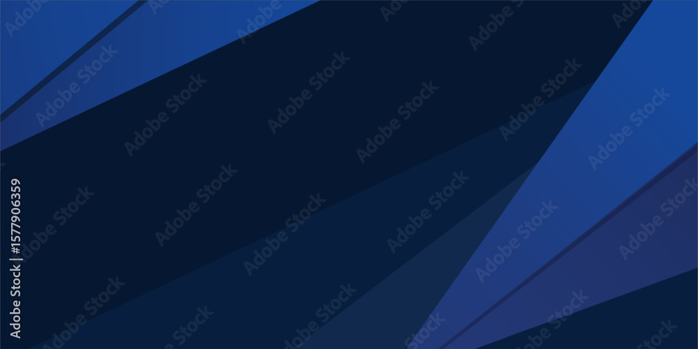 Obraz premium Modern dark blue paper background with dark 3d layered line triangle texture in elegant website or textured paper design