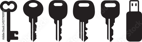 Various keys and usb flash drive technology