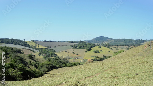 Beauty of the mountains in the context of the Serra da Mantiqueira between São Paulo and southern Minas Gerais
