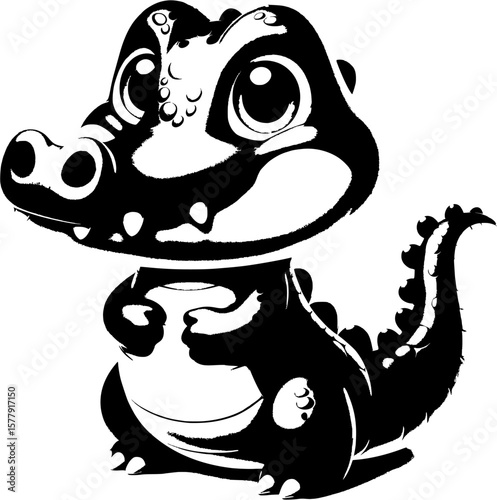 cartoon crocodile cartoon