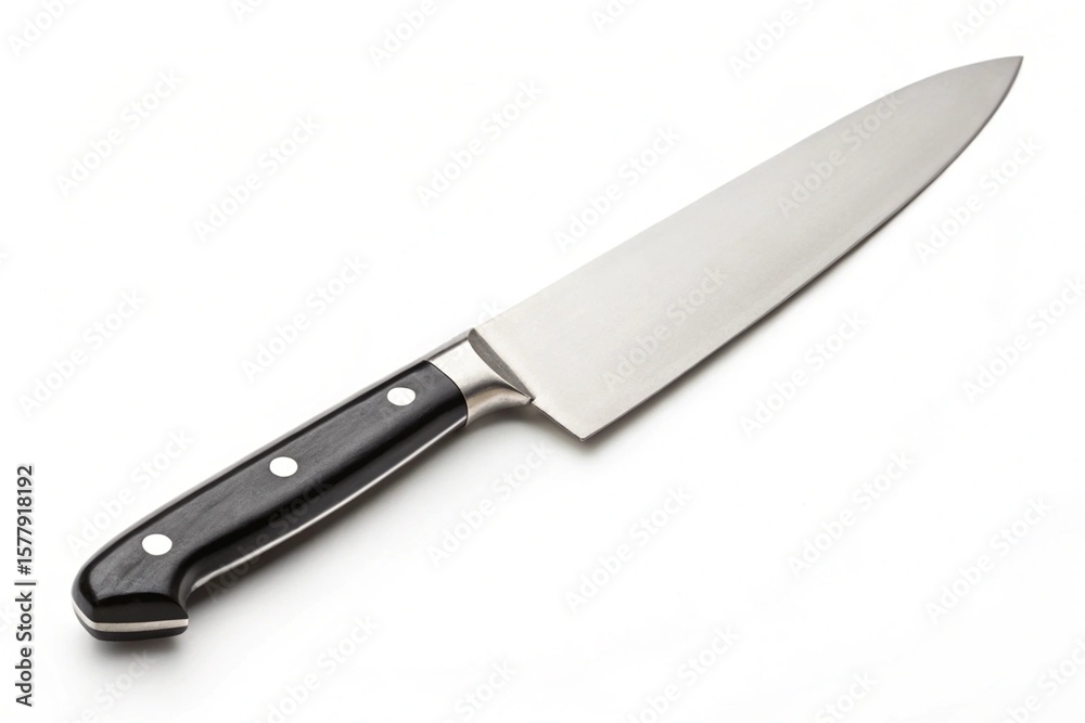 knife on white background knife on white background