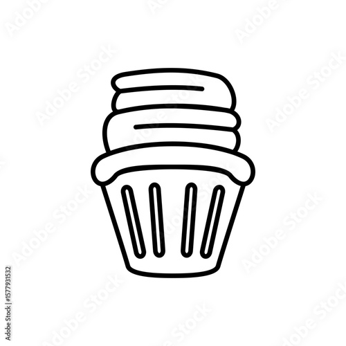 Laundry container icon, vector illustration, symbol, design logo template pictogram, for ui or ux isolated on white for mobile app, editable