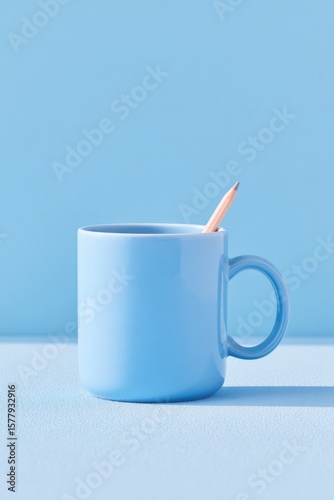 minimalistic composition celebrating international left handers awareness day through left hand interacting with object