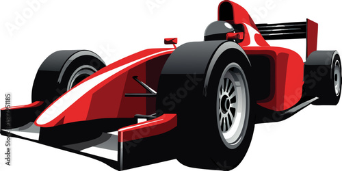 F1 race car vector illustration on isolated background f1, race, car, vector, illustration