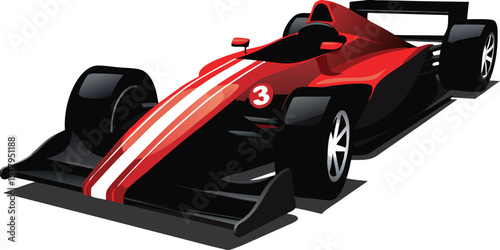 F1 race car vector illustration on isolated background f1, race, car, vector, illustration