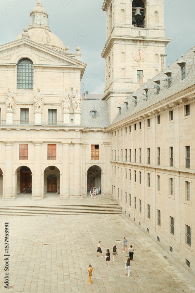 Obraz premium Real Monasterio de San Lorenzo de El Escorial