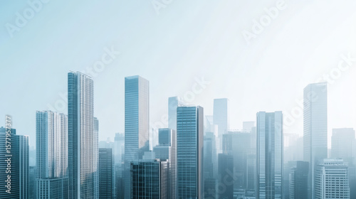 Calm Minimal Big City Scenery