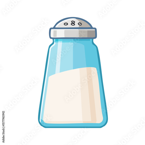 Salt Shaker Icon  Isolated on a. Transparent Background 