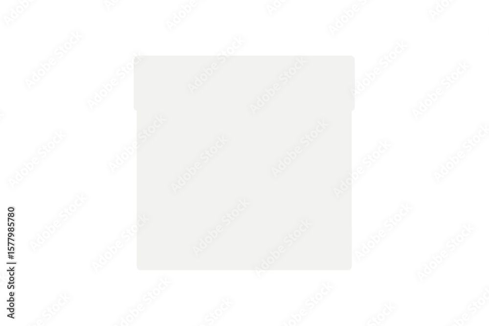 White gift box mockup. Realistic square paper container top view. Closed blank carton package for present or product. 3d vector illustration for branding and design. White gift box mockup. Realistic square paper container top view. Closed blank carton package for present or product. 3d vector illustration for branding and design.