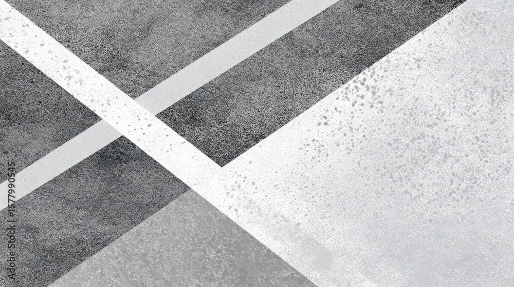 Fototapeta premium Abstract grey and white geometric design