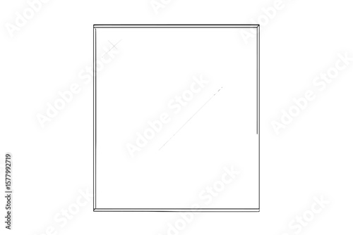 Realistic glass plate on transparent background. Clear glass showcase or window mockup. Vector acrylic texture with glares and light. Frosted display for presentation.