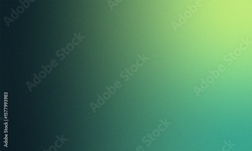 Green Gradient Background with Grain Texture Dark to Light Transition Modern Design