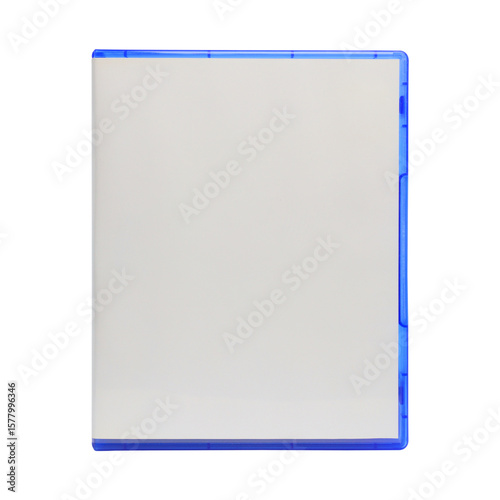 Canvas Print Blank Disc Case blue on transparent background png