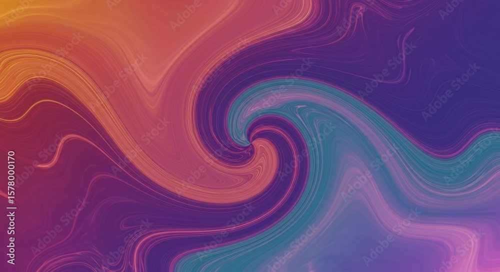 Obraz premium Abstract Swirling Color Pattern with Vibrant Pink Purple and Blue Shades for Modern Artistic Design