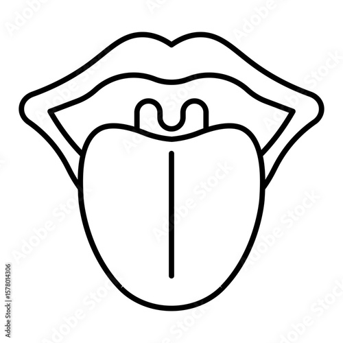 tongue icon