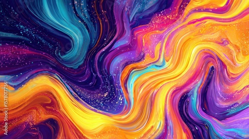 Abstract swirling colors (3)