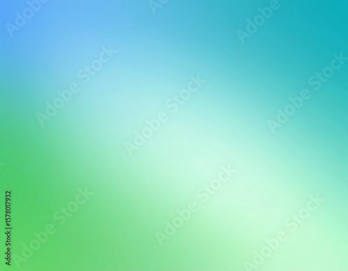 Delicate Blue to Green Gradient Creates a Calming Abstract Background