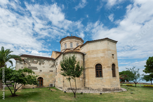 Trabzon Hagia Sophia mosque was built as a church in the Middle Ages. It was previously used as the Hagia Sophia church, and was later converted into a mosque. 