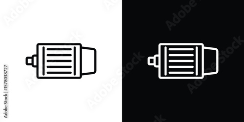 Car alternator icon in vector. Logotype