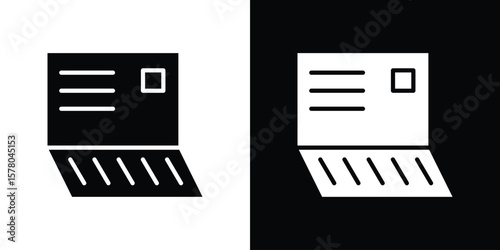 Bankbook icon symbol. Vector icon in trendy flat design