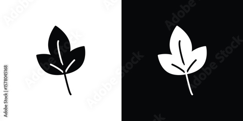 Basil icon symbol. Vector icon in trendy flat design