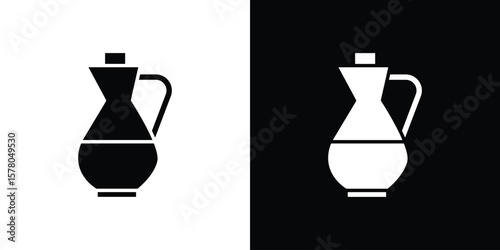 Vinegar icon symbol. Vector icon in trendy flat design