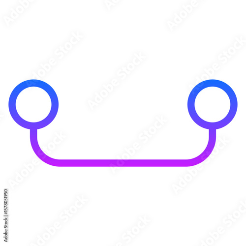 Towel Hanger Vector Icons