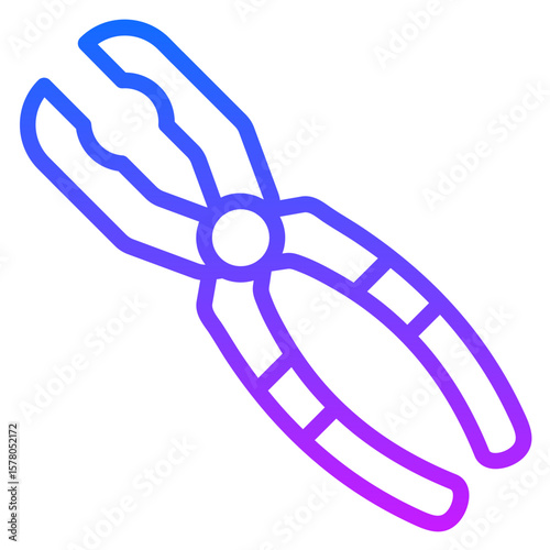 Pliers Vector Icons