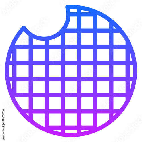 Waffle Vector Icons