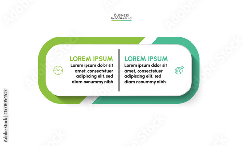 Business data visualization. timeline infographic icons designed for abstract background template