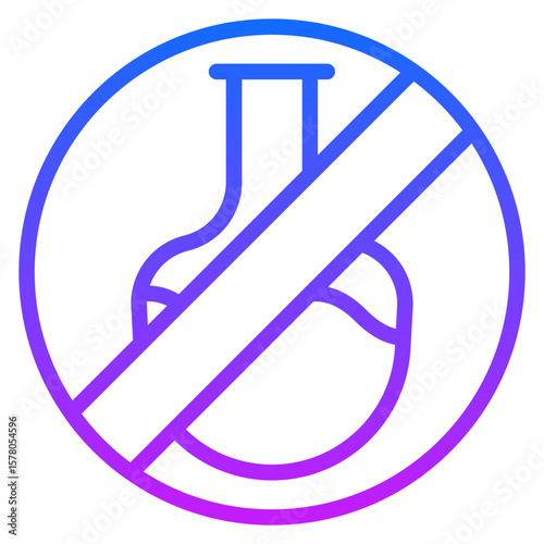No Preservatives Vector Icons