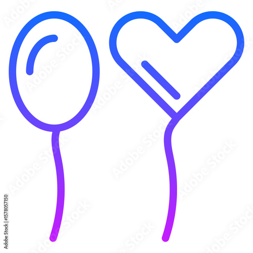 Balloons Vector Icons