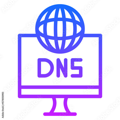 DNS Vector Icons