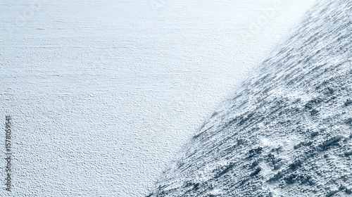 Snowy Surface Aerial