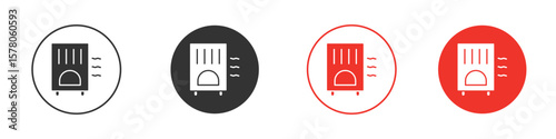Air purifier icon pack. Clipart Vector design