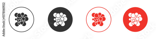 Cancer icon pack. Clipart Vector design
