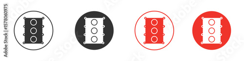 Car gasket icon pack. Clipart Vector design