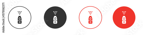 Humidifier icon pack. Clipart Vector design