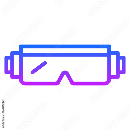 Scientist Glasses Vector Icons