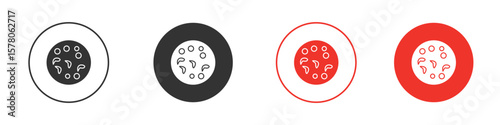 Leukemia icon pack. Clipart Vector design