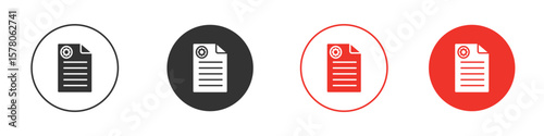 License icon pack. Clipart Vector design
