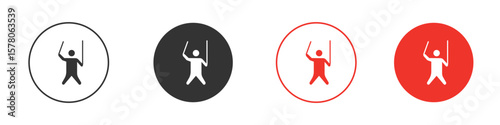 Puppet icon pack. Clipart Vector design