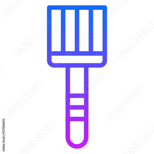 Basting Brush Vector Icons