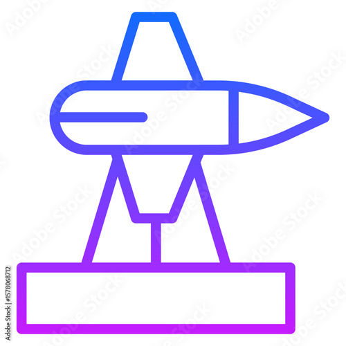 Space Catapult Vector Icons