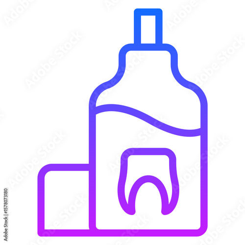 Mouthwash Vector Icons
