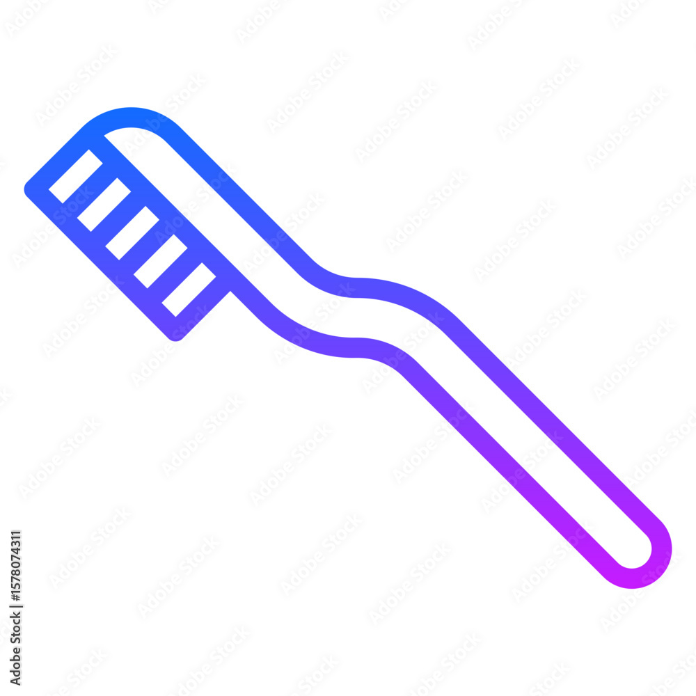 Toothbrush Vector Icons