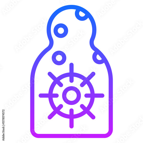 Police Shooting Vector Icons