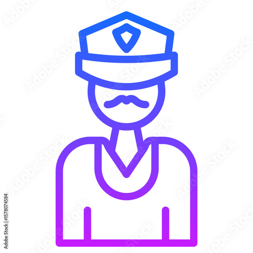 Policeman Vector Icons