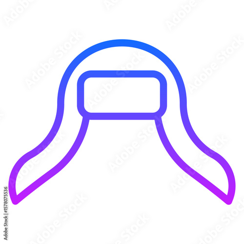 Earflaps Vector Icons