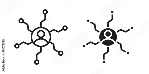 Affiliate marketing icon vector design, perfect for website ui designs
